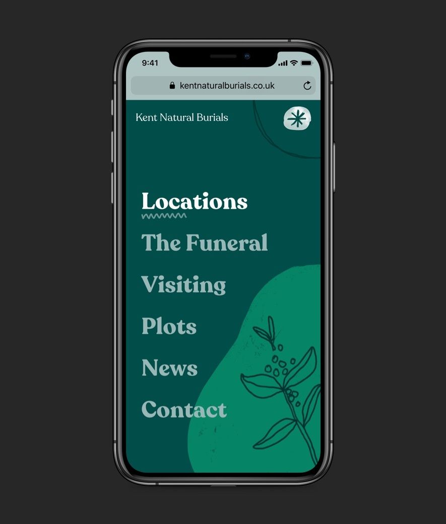 Kent Natural Burials Mobile Menu