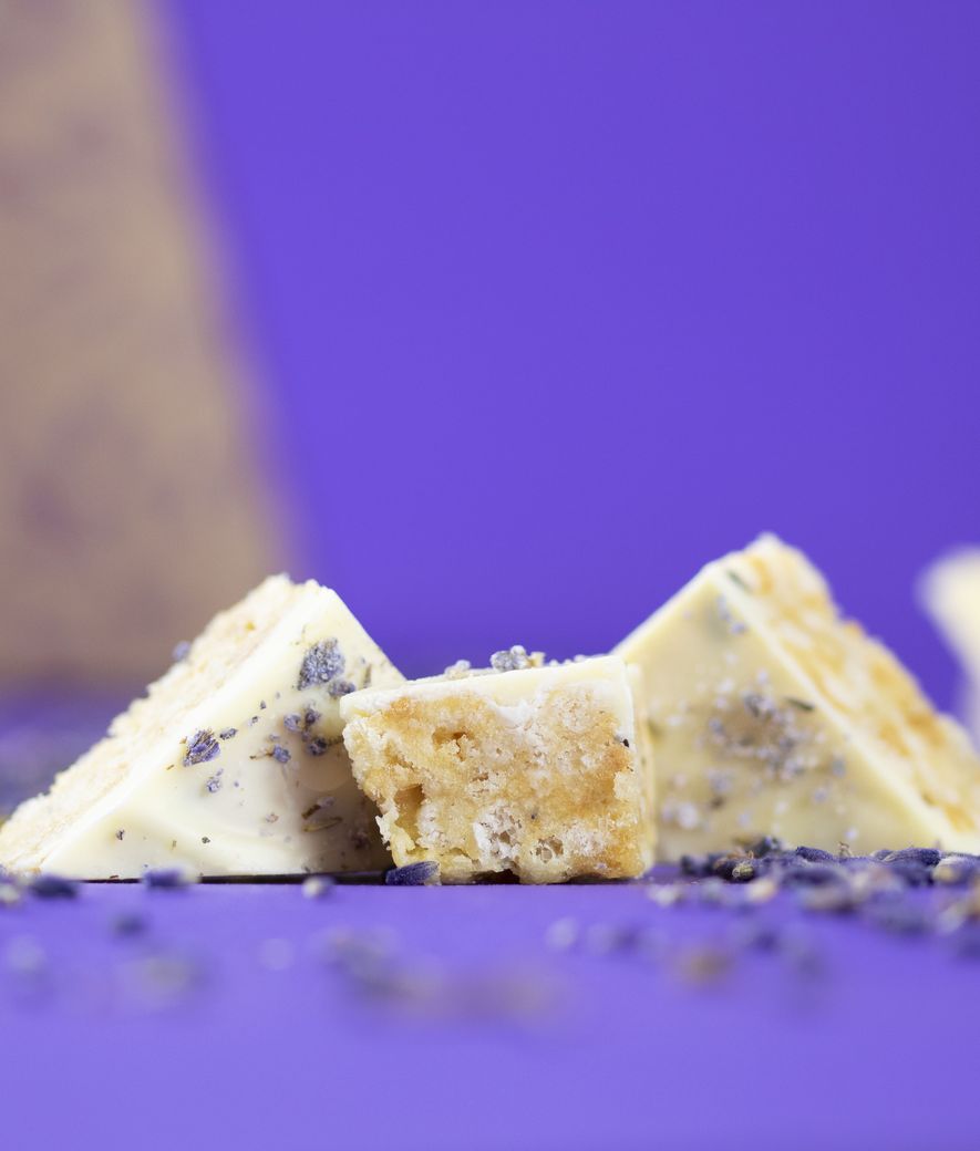 White Lavender face mess